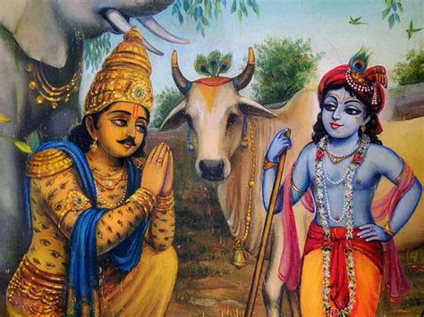 The story of Shri Krishna lifting Govardhan Parvat - Dharmic Verses