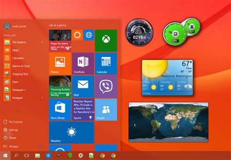 Download and Install Windows 7 Gadgets For Windows 10 - Widget Box