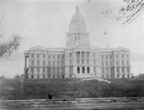 Denver - Capitol building (appears to have just finished construction ...