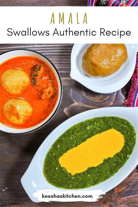 Amala Swallows Authentic Recipe - Made In 5 Quick & Easy Steps | Recipe ...