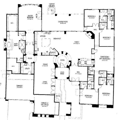 Stunning One Story House Plans