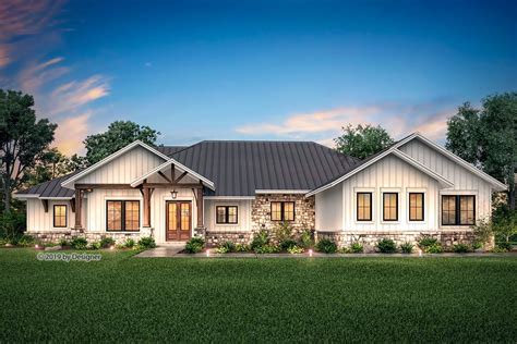 Ranch Style House Plans - Modern Ranch Homes Floor Plan - BuildMax