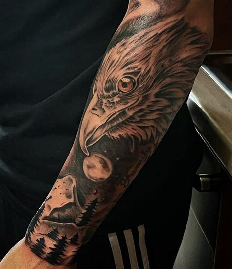 11+ Forearm Eagle Tattoo Ideas That Will blow Your Mind!