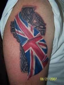 Union Jack Tattoo on Pinterest | Ripped Skin Tattoo, Unique Tattoos and ...