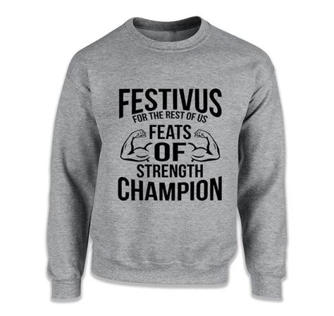 Festivus Feats Of Strength / Feats of strength for the rest of us! - All Red Mania