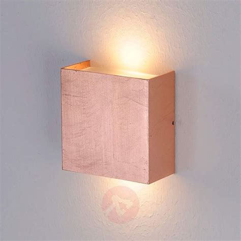 Mira LED wall light with antique copper finish. | Wall lights living room, Wall lights, Copper ...