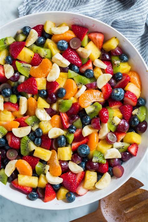 Fruit Salad Recipe {with Honey Lime Dressing} - Cooking Classy | Winter fruit salad, Best fruit ...