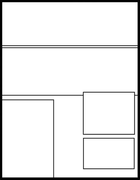 Manga Template 59 by Manga-Template.deviantart.com on @deviantART ...