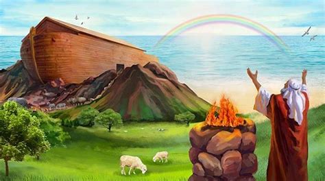 Genesis 8-11 When the bow is in the clouds, I will see it and remember the everlasting covenant ...