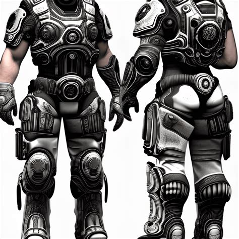 Gears of War Armor conceptart · Creative Fabrica