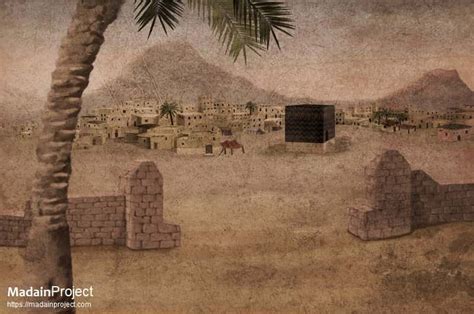 Mecca Through Time (Pictorial Timeline) - Madain Project (en)