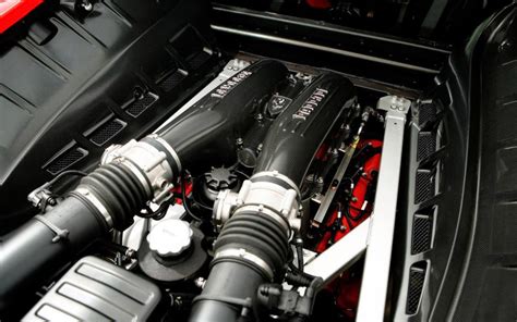 HD Ferrari F430 Engine Wallpaper | Download Free - 130373