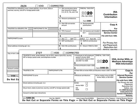 Reporting Contributions on Forms 5498 and 5498-SA — Ascensus