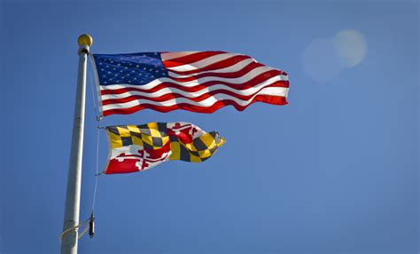 USA and Maryland flag Free Photo Download | FreeImages