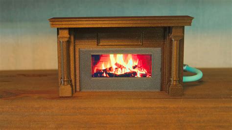 ESP32 S3 Fireplace Yule Log by Adafruit | Download free STL model | Printables.com