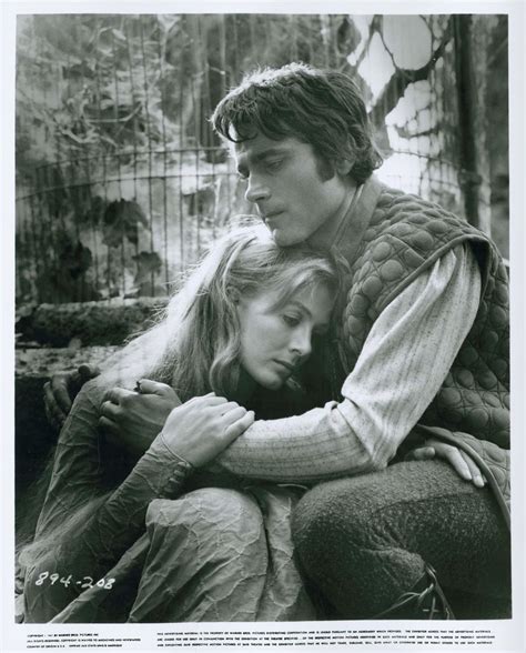 Guinevere (Vanessa Redgrave) and Lancelot (Franco Nero) share a tender ...