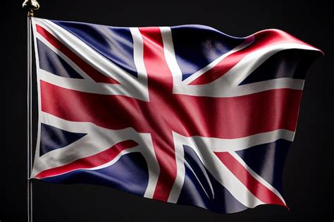 Premium AI Image | official flag of great britain.