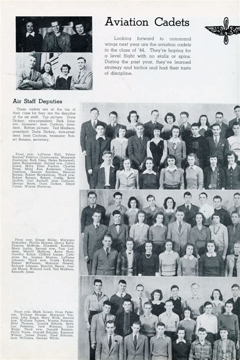 See You Next Year! High School Yearbooks from WWII : Burlington High School | The National WWII ...