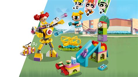 Bubbles' Playground Showdown 41287 - LEGO® The Powerpuff Girls™ Sets - LEGO.com for kids