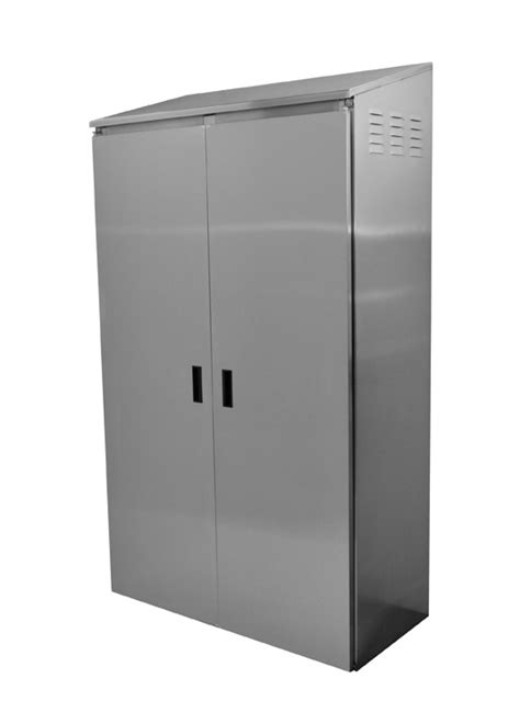 Double Width Mop Sink Cabinet #9-OPC-84D Provides storage for mop bucket and more! | Stainless ...