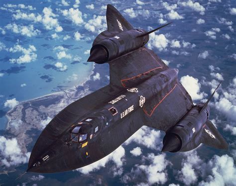 Reconnaissance aircraft, Lockheed SR-71 Blackbird, US Air Force, HD ...