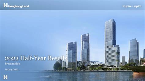 Hongkong Land Holdings Limited 2022 Q2 - Results - Earnings Call Presentation (OTCMKTS:HKHGF ...