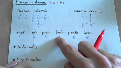 Hidrocarburos (formulación orgánica) - YouTube