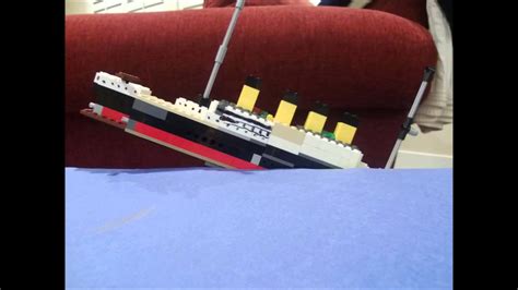 Lego Titanic Sinking - YouTube