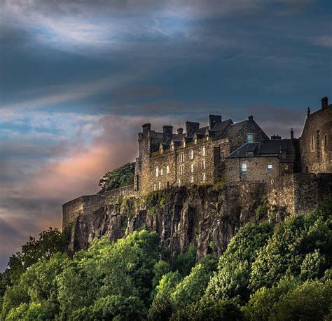 Stirling Castle At Sunset Photograph by Tylie Duff