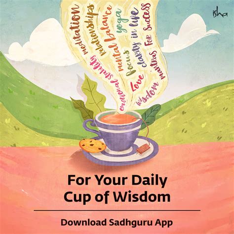 Isha Foundation on Twitter: "Download the Sadhguru App for your daily dose of wisdom, meditation ...