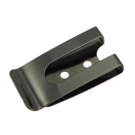 Belt Clip 25 mm/50 mm - Black Nickel | Pet Hardware®