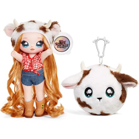 MGA Entertainment Na! Na! Na! Surprise 2-in-1 Fashion Doll Plush Pom With Confetti Balloon ...