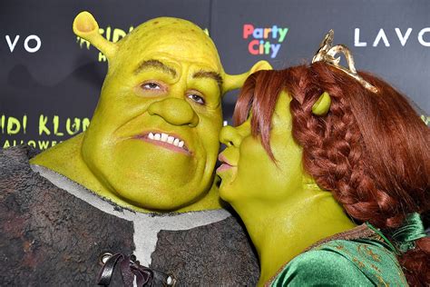 Heidi Klum goes full Shrek for her epic Halloween bash