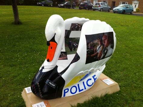 Miscellaneous Miscellany • The ‘Hot Fuzz’ Swan, outside the Police Station in...