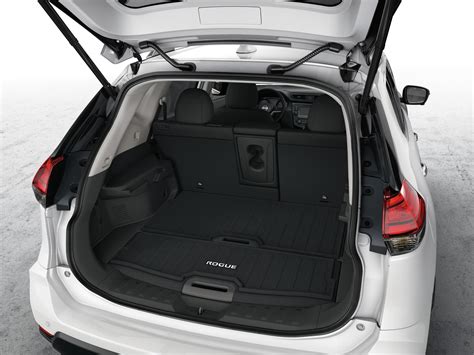 2022 Nissan Rogue Cargo Area Protector - Carpeted Black (2-row/2-piece ...