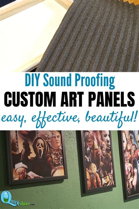 Sound Dampening Panels: DIY Custom Canvas Art | Quirkshire