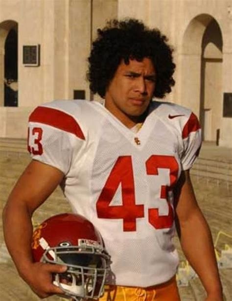 Rare Troy Polamalu Picture with Short Hair As Growing It Long