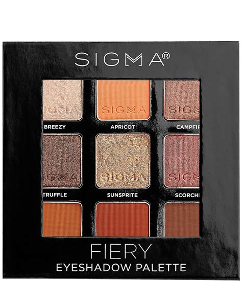 Sigma Beauty Fiery Eyeshadow Palette | Dillard's