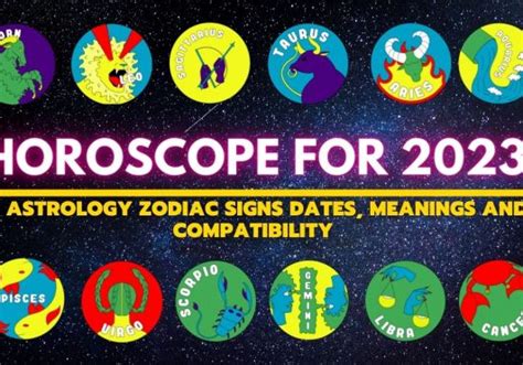 12 Zodiac Signs, Meanings and Compatibility |Horoscope for 2023