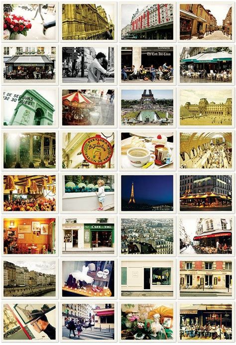 Mini Postcard Set Ver. 02 - Paris - 7321 DESIGN