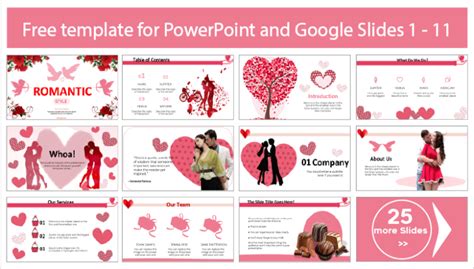 Romantic style Template - PowerPoint Templates and Google Slides