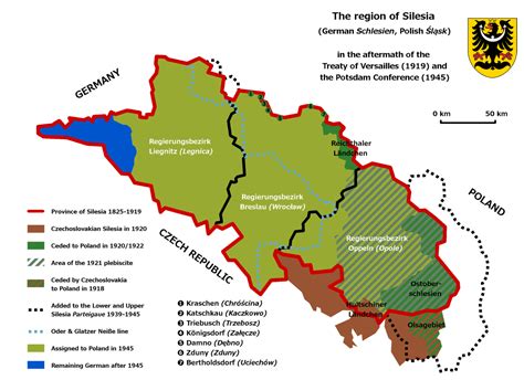 Schlesien – Wikipedia | Schlesien, Landkarte deutschland, Alte karten