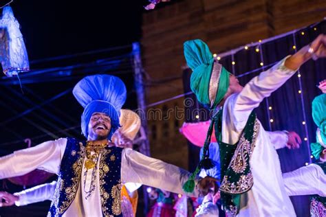 Punjabi Male Artist Performing Bhangra Dance Editorial Photo - Image of ...