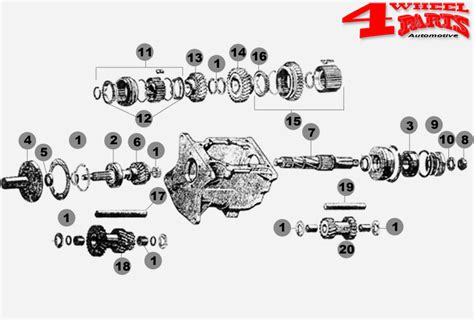 Transmission T150 Tremec 3-Speed Jeep CJ5 + CJ7 year 76-79 | 4 Wheel Parts