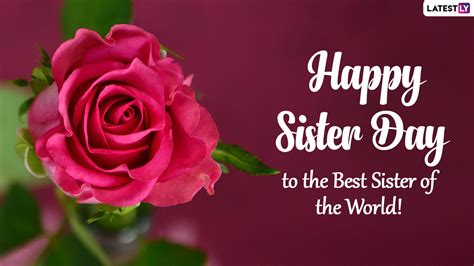 Sisters' Day 2021 Images & HD Wallpapers for Free Download Online: Wish Happy Sisters Day With ...