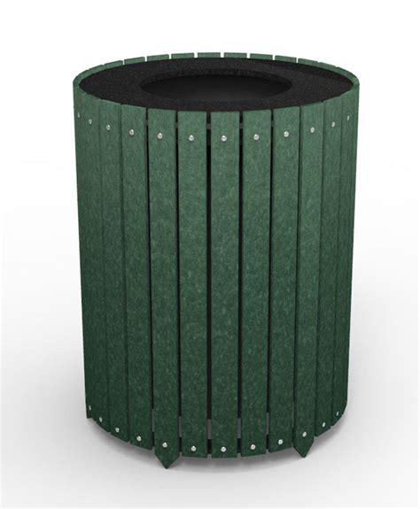 Waste & Recycling Receptacles Made From Recycled Plastic