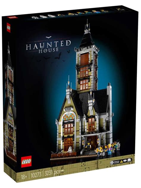 The New LEGO Haunted House Set Comes With A Functional Free-Falling ...