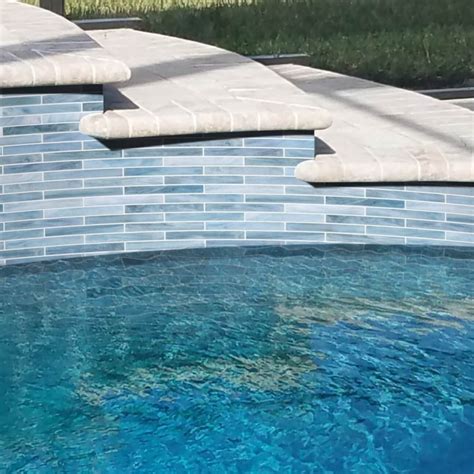 pool glass tile photos - Google Search in 2020 | Pool tile, Pool tile ...