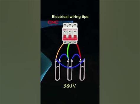 380V & 220V voltage wiring method - YouTube