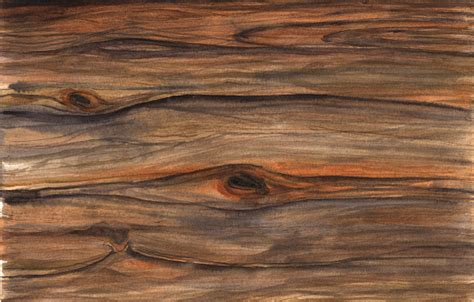 Wood Texture Watercolor Hfnd Drawing Artistic Realistic Illustration ...